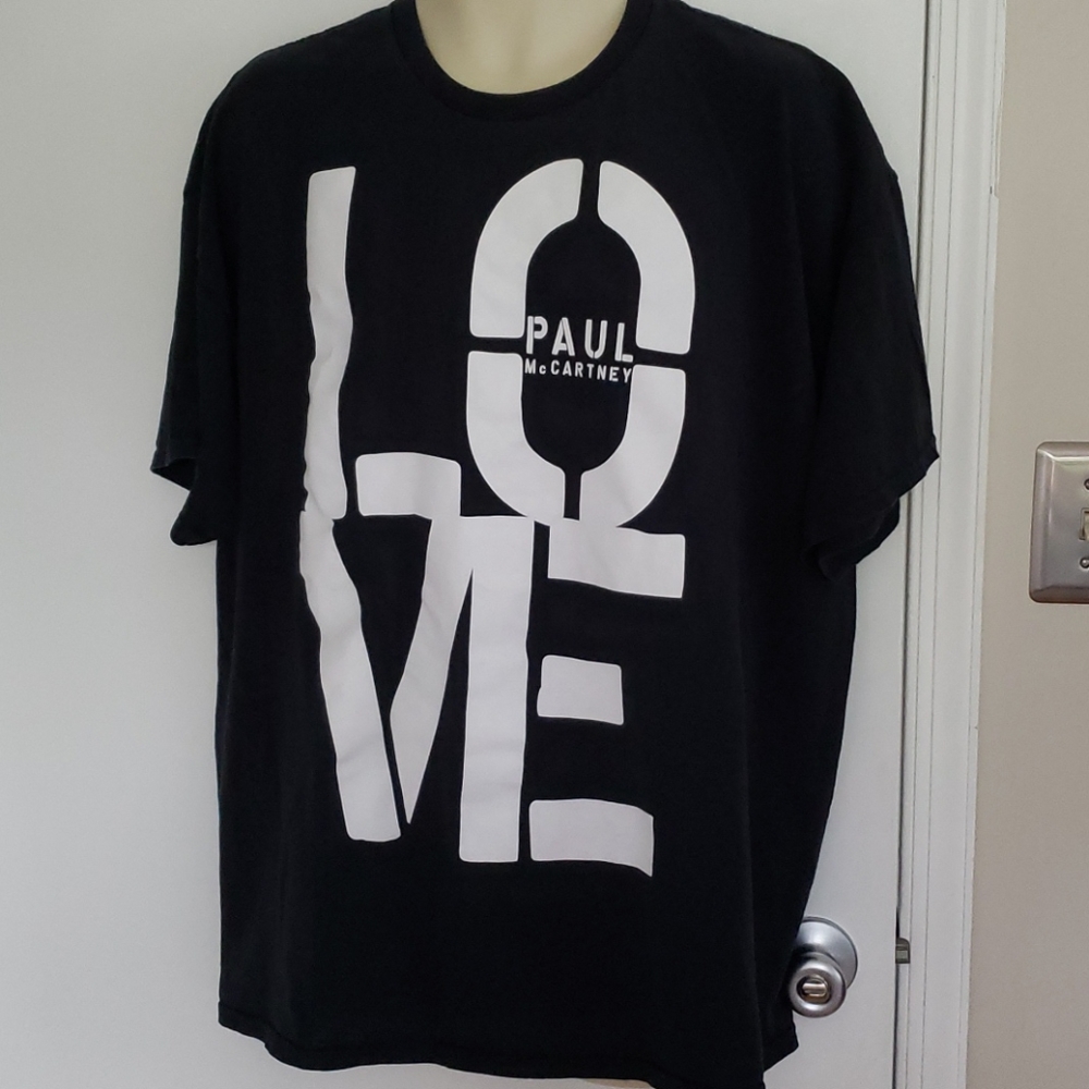 Paul McCartney LOVE Shirt Size 2X